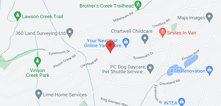 map of 1138 EYREMOUNT DRIVE